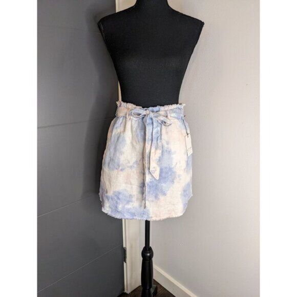 NWT Bella Dahl Women's High Waisted‎ Belted Skirt - XS - Picture 1 of 9
